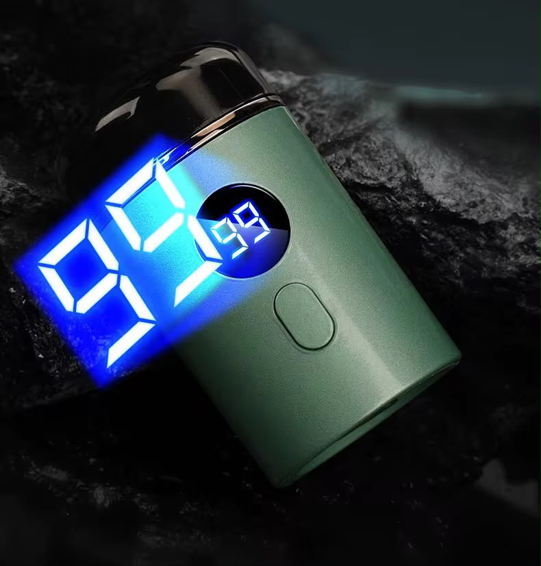 Mini Rasoir Électrique Portable avec Écran LED