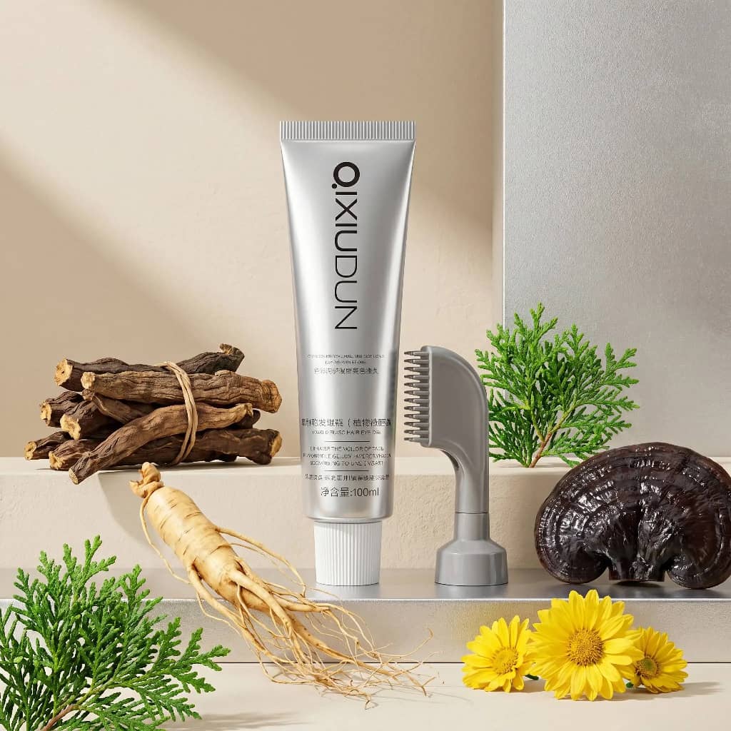 &nbsp;OIXIUDUN™ – Coloration Instantanée pour Cheveux Blancs
